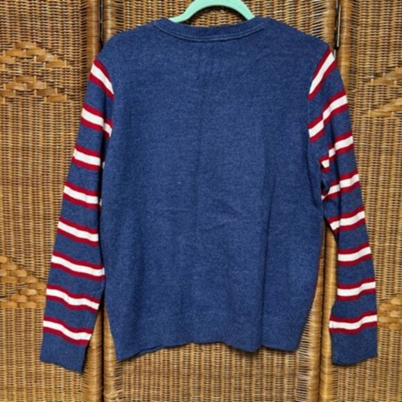 Tommy Hilfiger Faire Isle Wool Blend Sweater Size Large - Picture 4 of 7